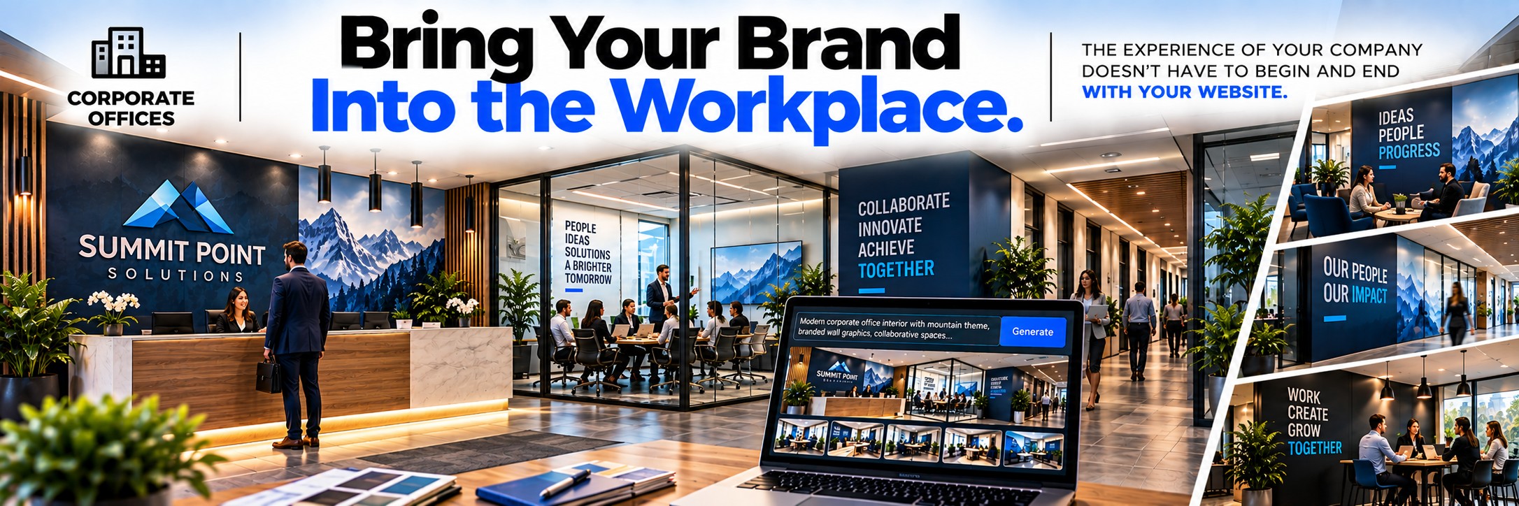 Corporate Office Graphics and Wraps