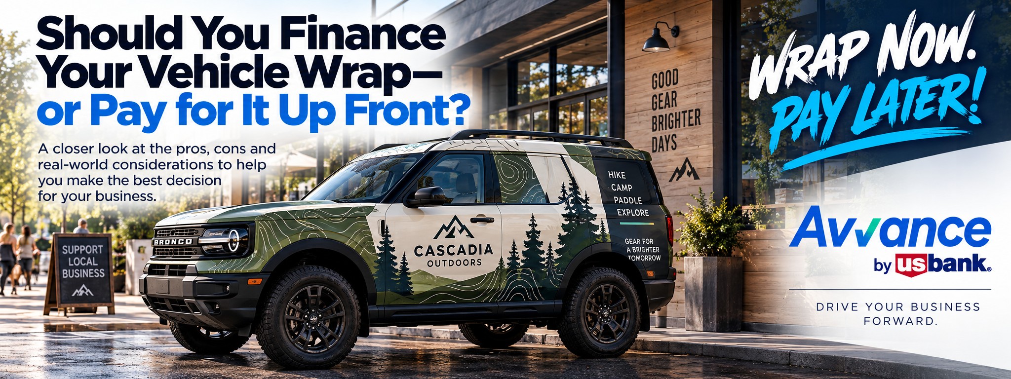 Wrap Now. Pay Later! Should You Finance Your Wrap?